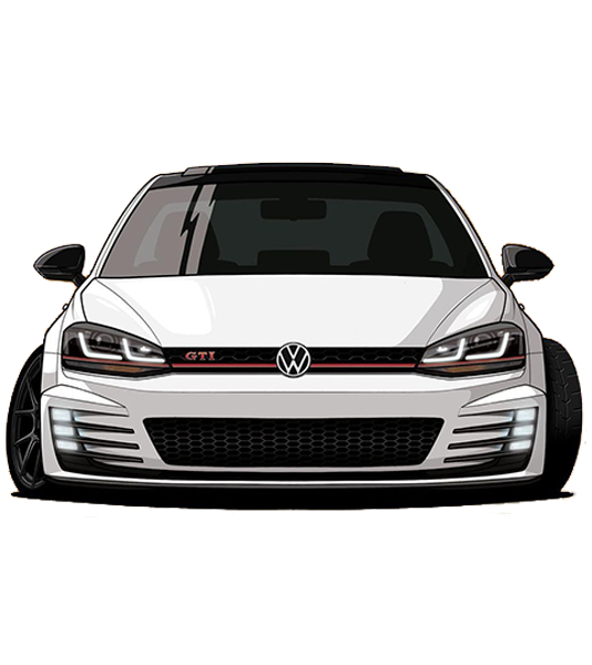 Desenho GOLF GTI